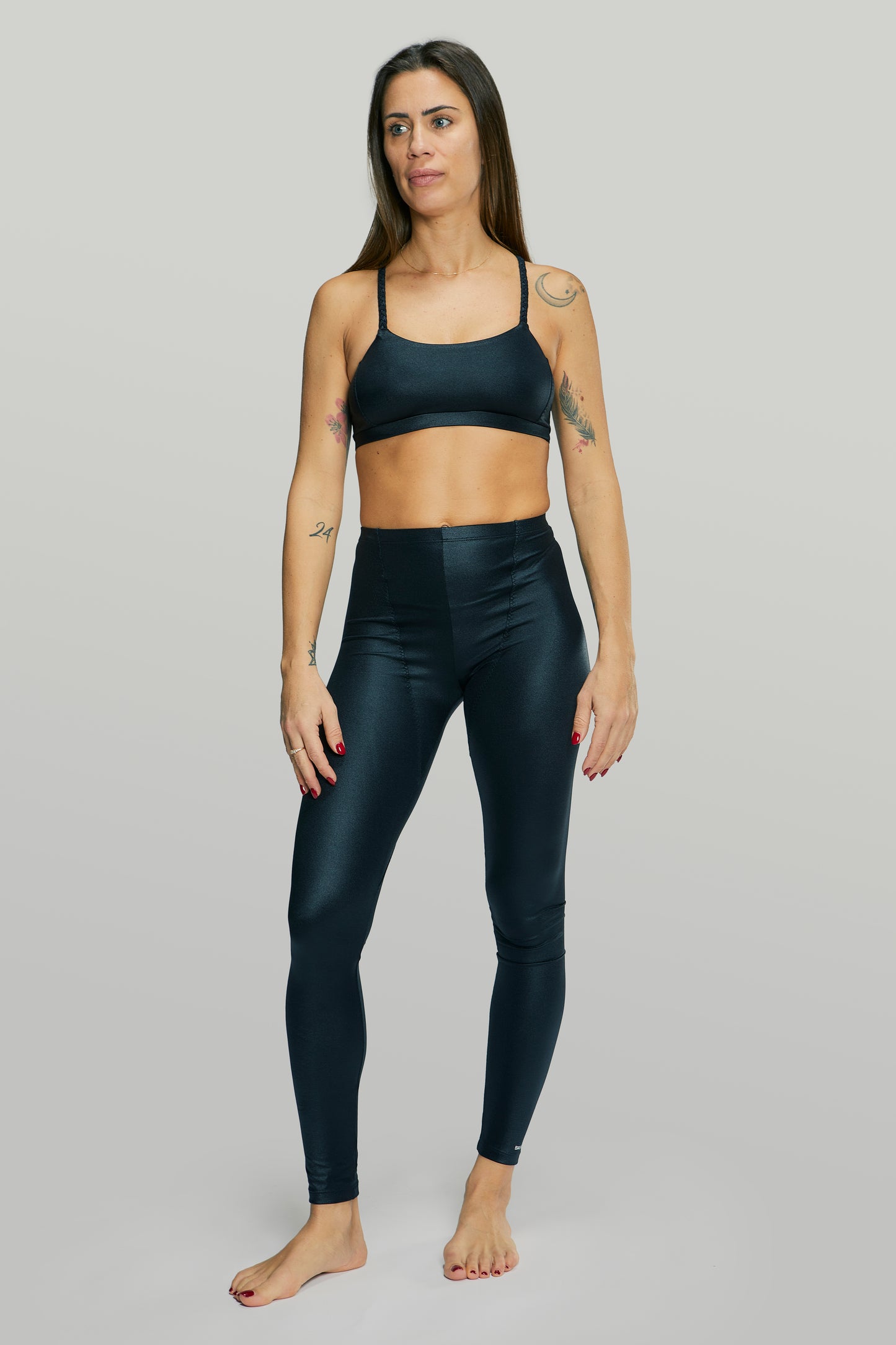 Ocean Black Catfish Leggins